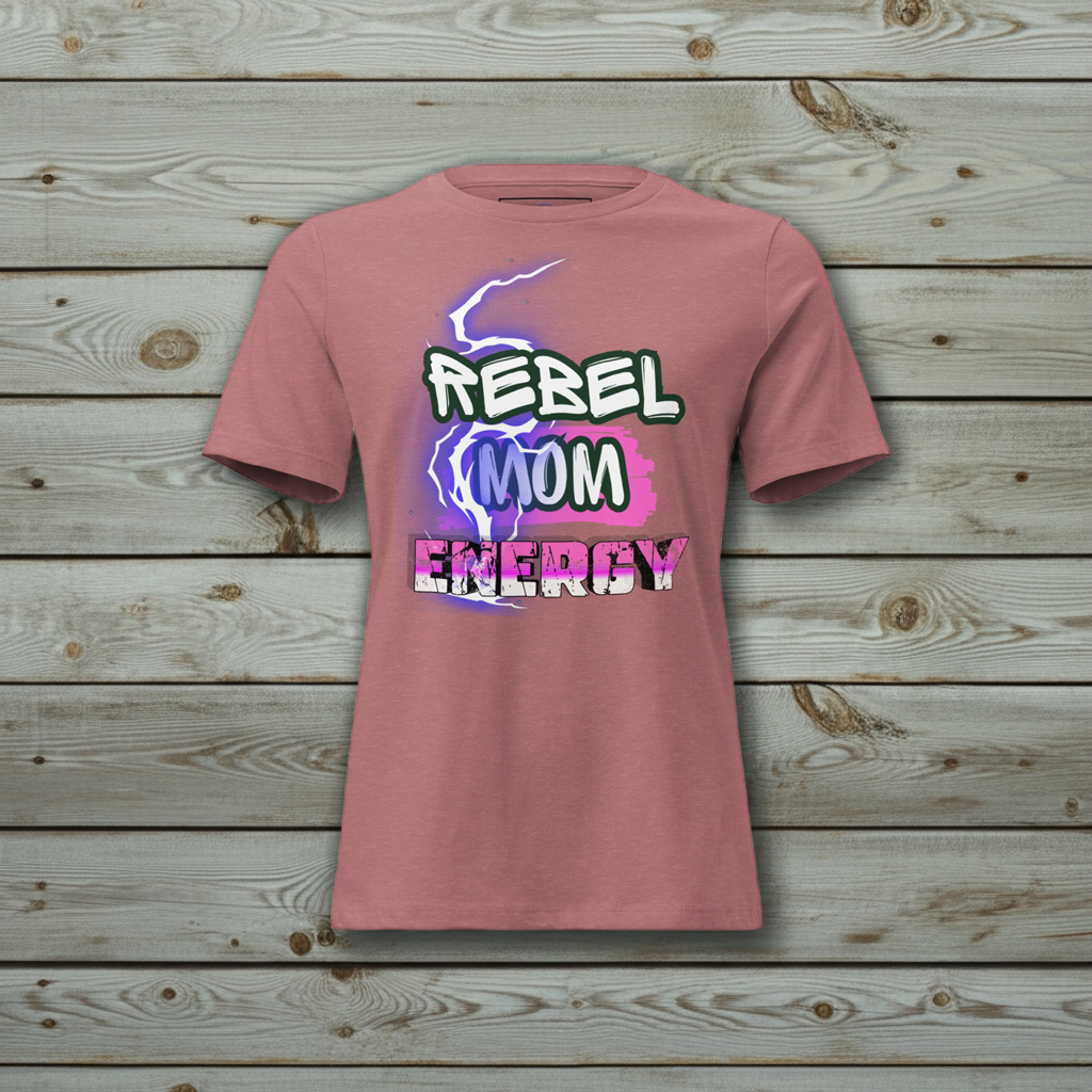 REBEL MOM ENERGY Women's Relaxed T-Shirt