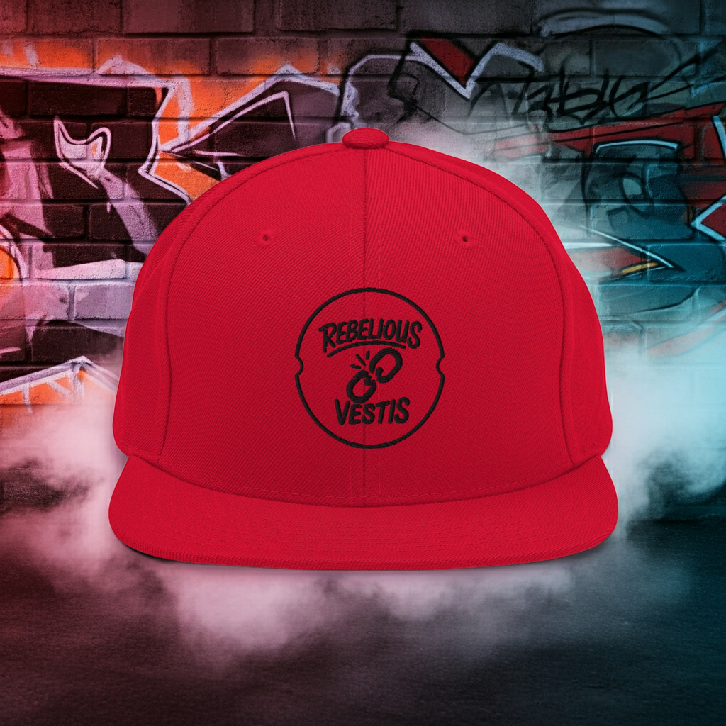 REBELLIOVESTIS Snapback Hat | Rebellious Streetwear Cap